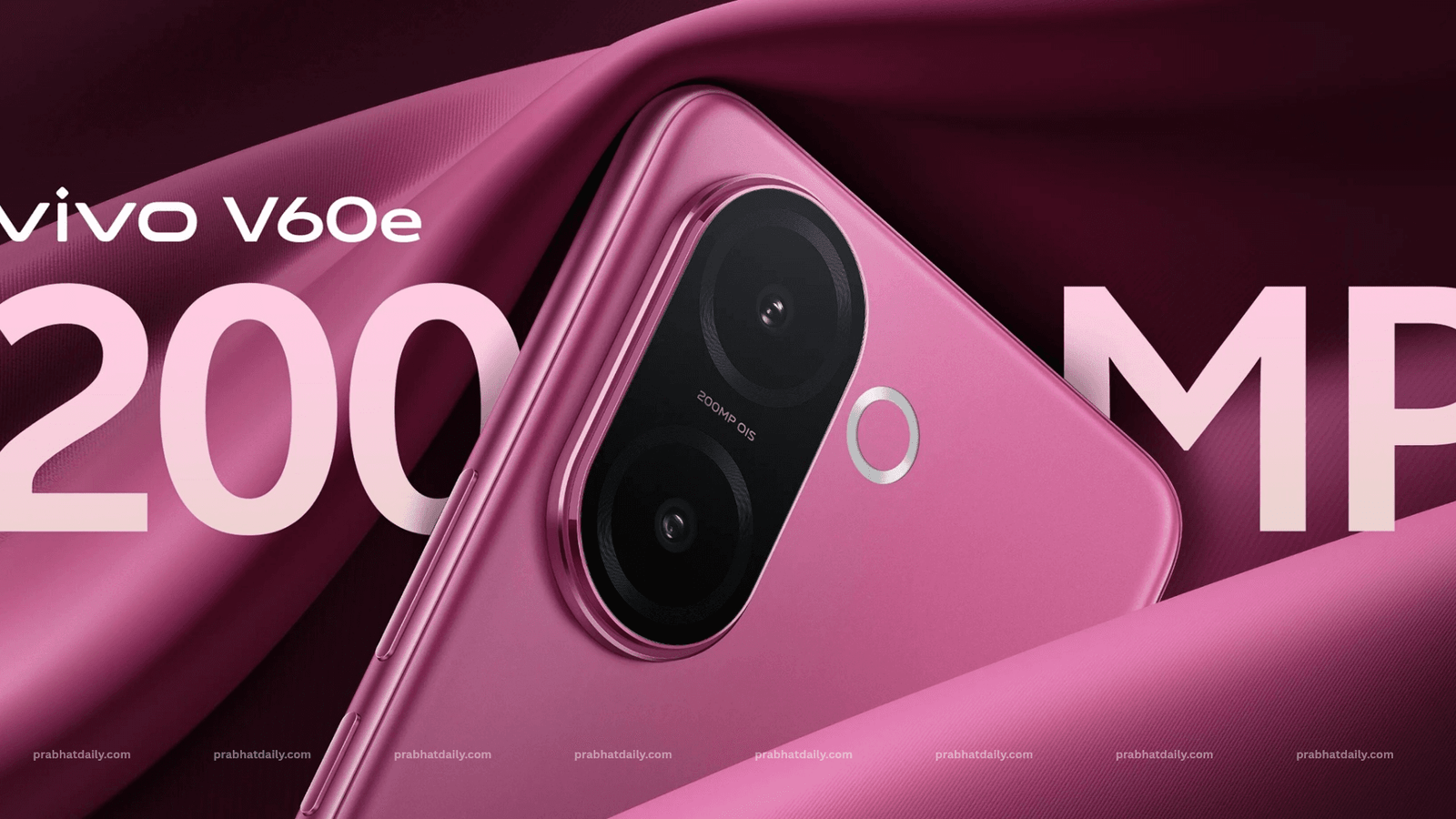 Vivo V60e स्मार्टफोन लॉन्च : पावरफुल 200MP कैमरा और लंबी चलने वाली 6500mAh बैटरी…