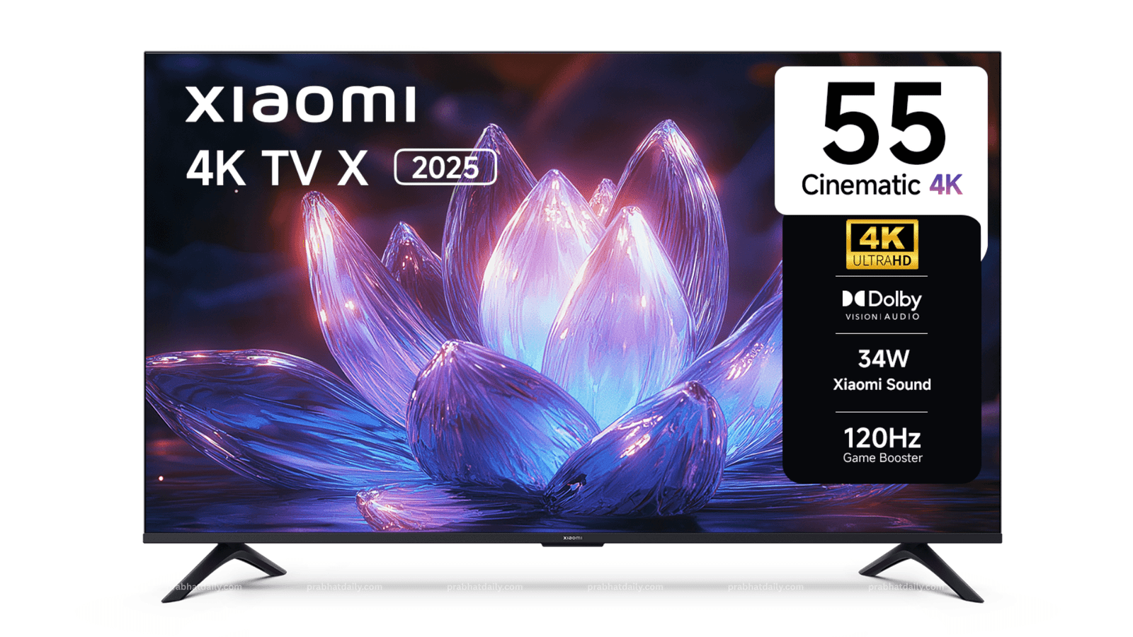 Xiaomi Smart TV 55-Inch 4K 2025 : बड़ी 4K स्क्रीन, Dolby साउंड और स्मार्ट फीचर्स…